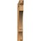 Ekena Millwork Balboa Craftsman Rough Sawn Outlooker, Western Red Cedar, 6"W x 38"D x 42"H OUT06X38X42BOA04RWR - alternate 4